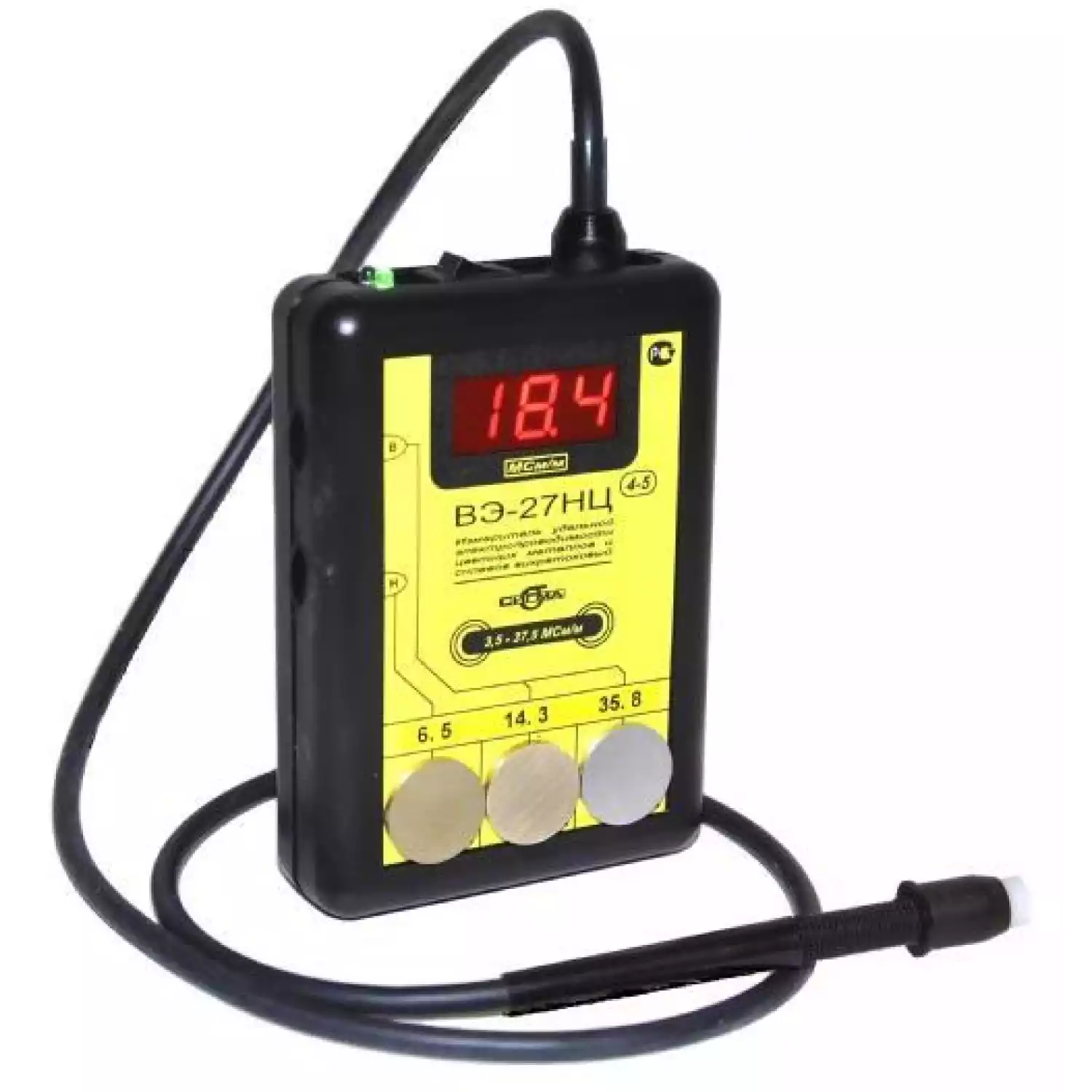 Вихретоковый измеритель удельной электропроводимости цветных металлов и сплавов ВЭ-27НЦМ - 1