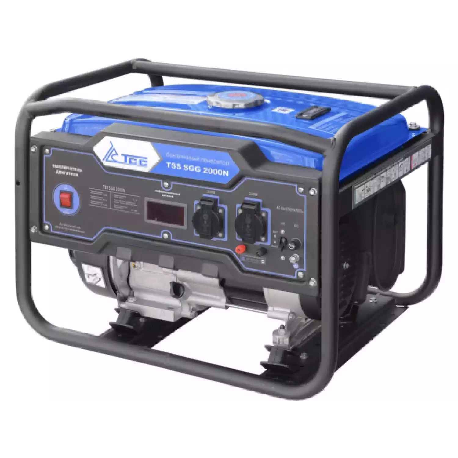 Бензиновый генератор TSS SGG 2000N,с ручным запуском, 2 кВт, 230В - 1