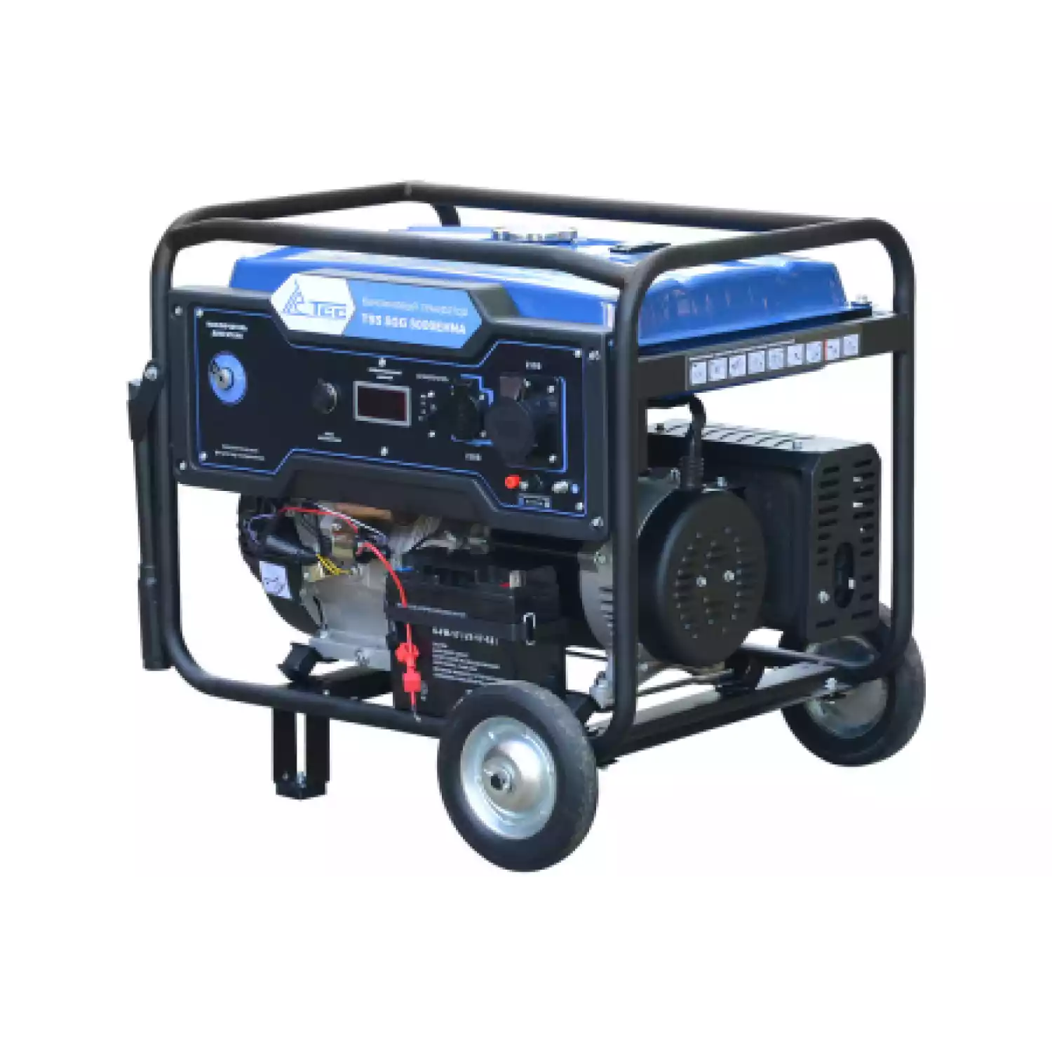 Бензиновый генератор ТСС SGG 5000EHNA,с электростартером, 5 кВт, 230В - 1