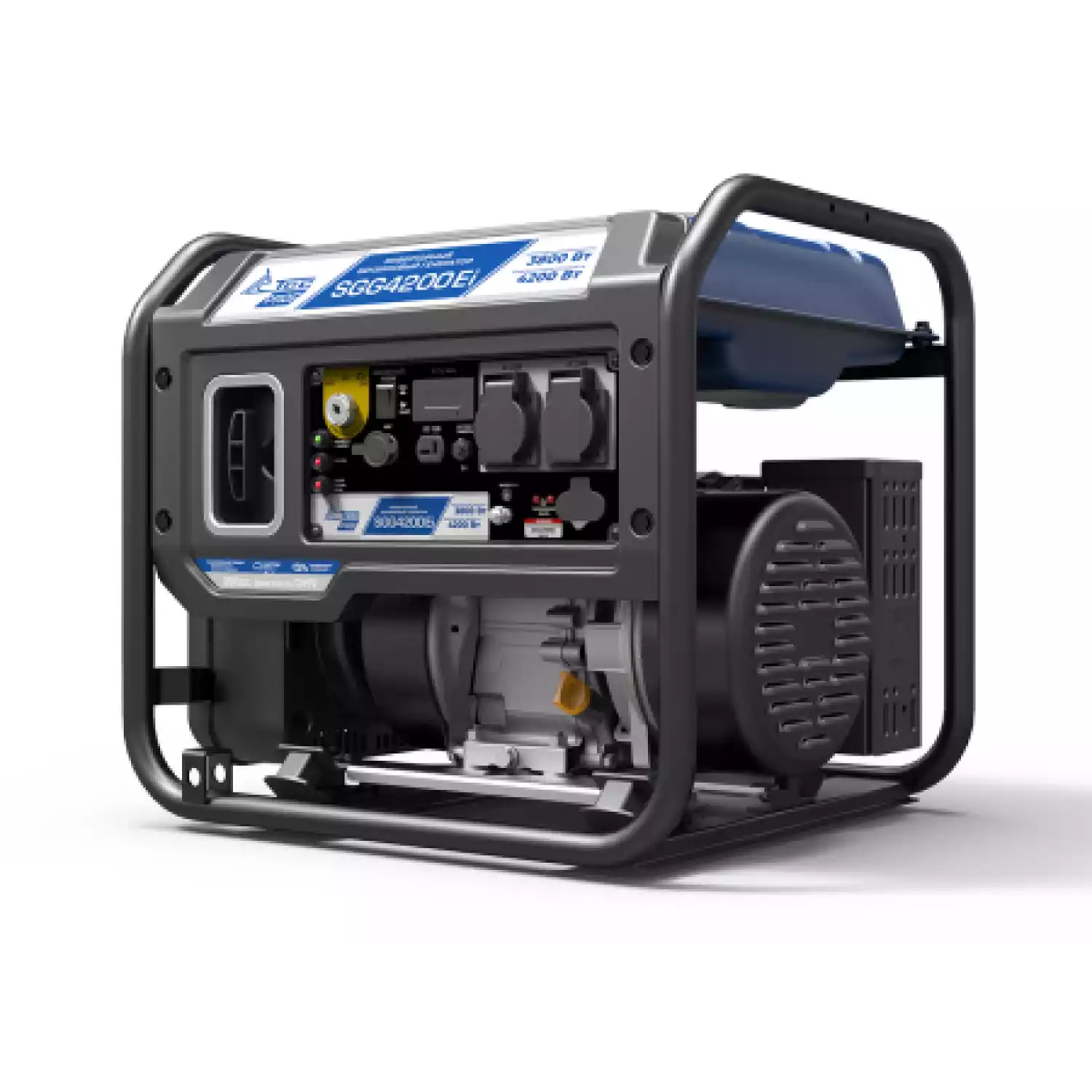 Бензогенератор инверторный SGG 4200Ei,с электростартером, 4.2 кВт, 230В - 1