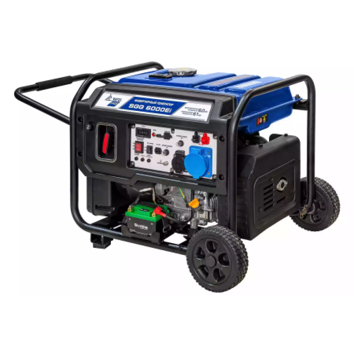 Бензиновый генератор инверторный TSS SGG 6000Ei,с электростартером, 6 кВт, 230В - 1