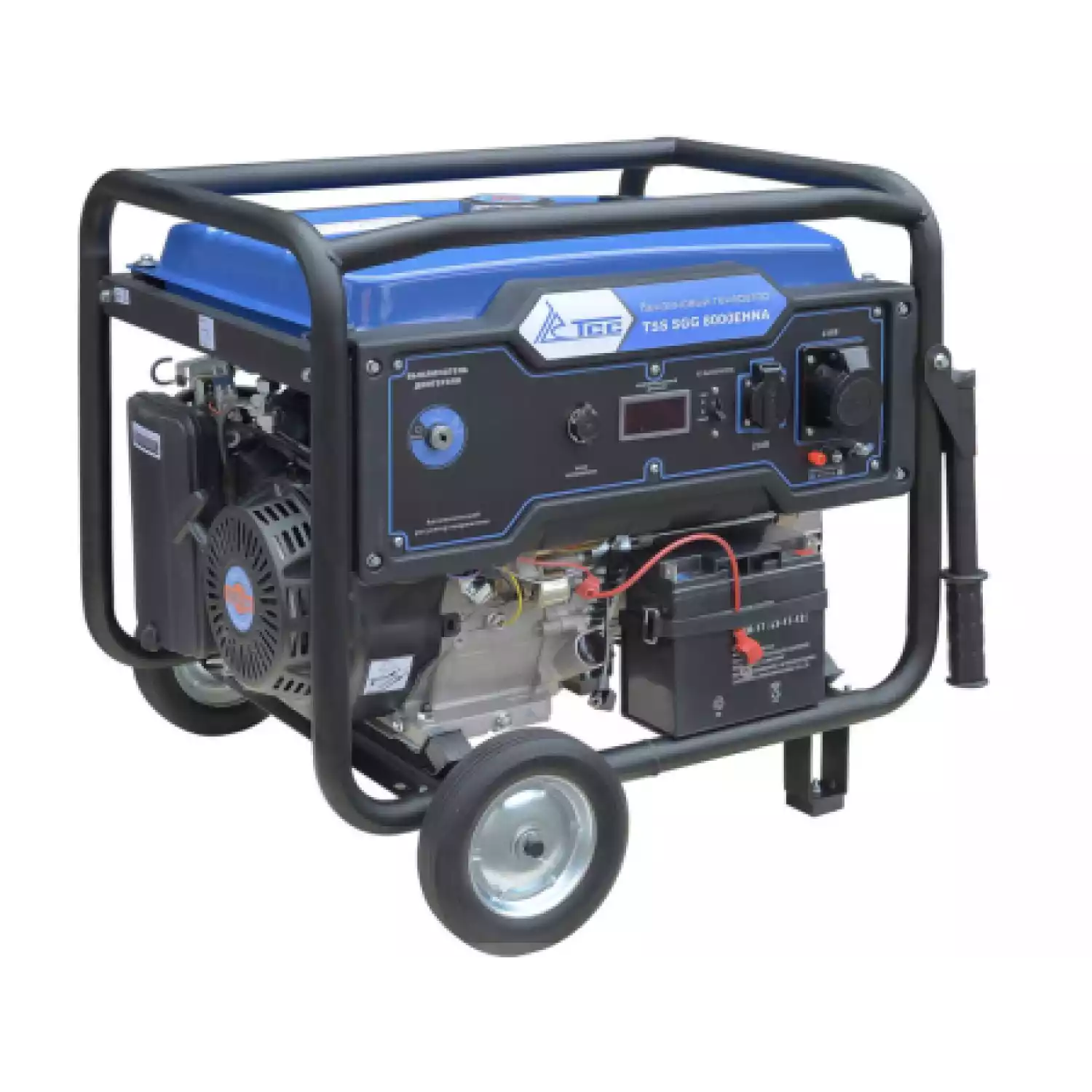 Бензиновый генератор ТСС SGG 8000EHNA,с электростартером, 8 кВт, 230В - 1