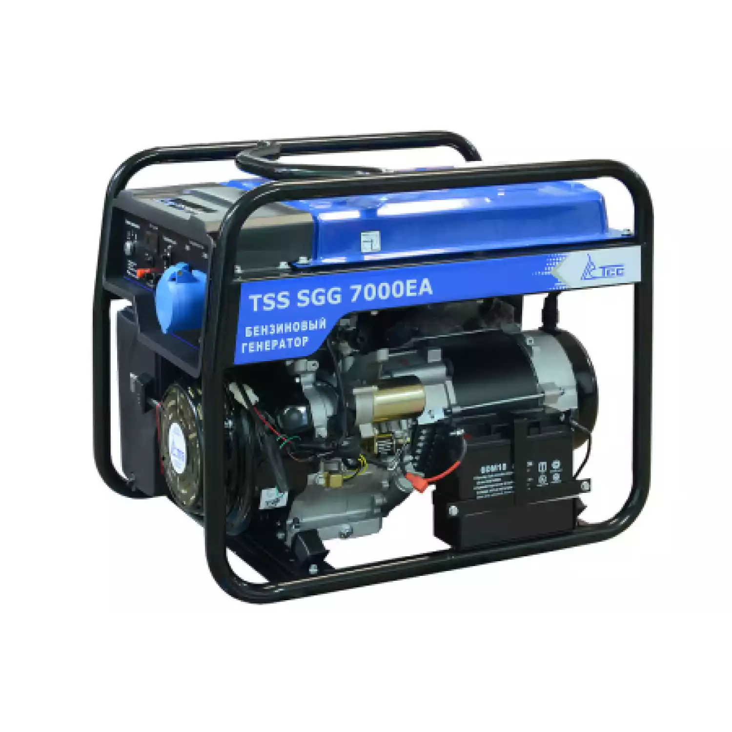 Бензиновый генератор ТСС SGG 7000EA,с электростартером, 7 кВт, 230В - 1