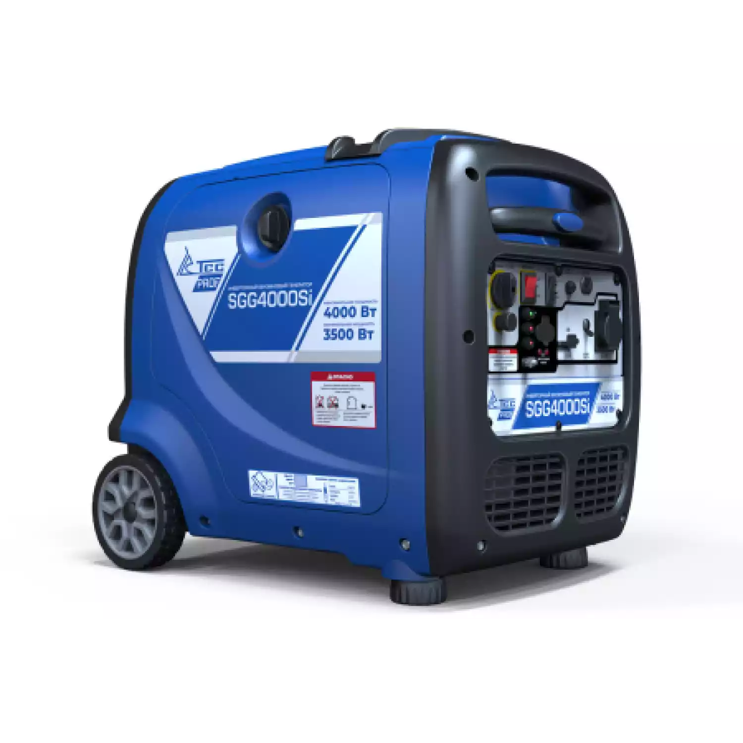 Инверторный бензиновый генератор ТСС SGG 4000ESi,с электростартером, 3.5 кВт, 230В - 1