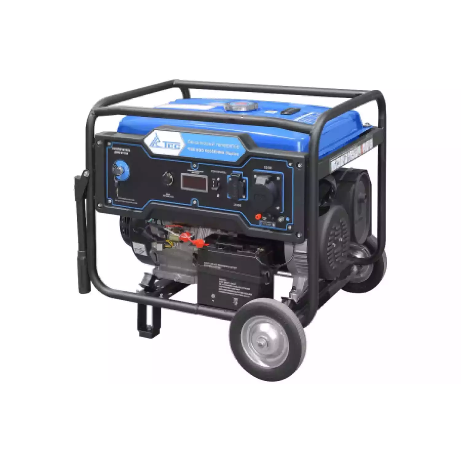 Бензиновый генератор TSS SGG 6000EHNA Duplex,с электростартером, 3 кВт, 230В, разъем для блока АВР - 1