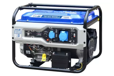 Бензиновый генератор ТСС SGG 9000ELA,с электростартером, 8 кВт, 230В