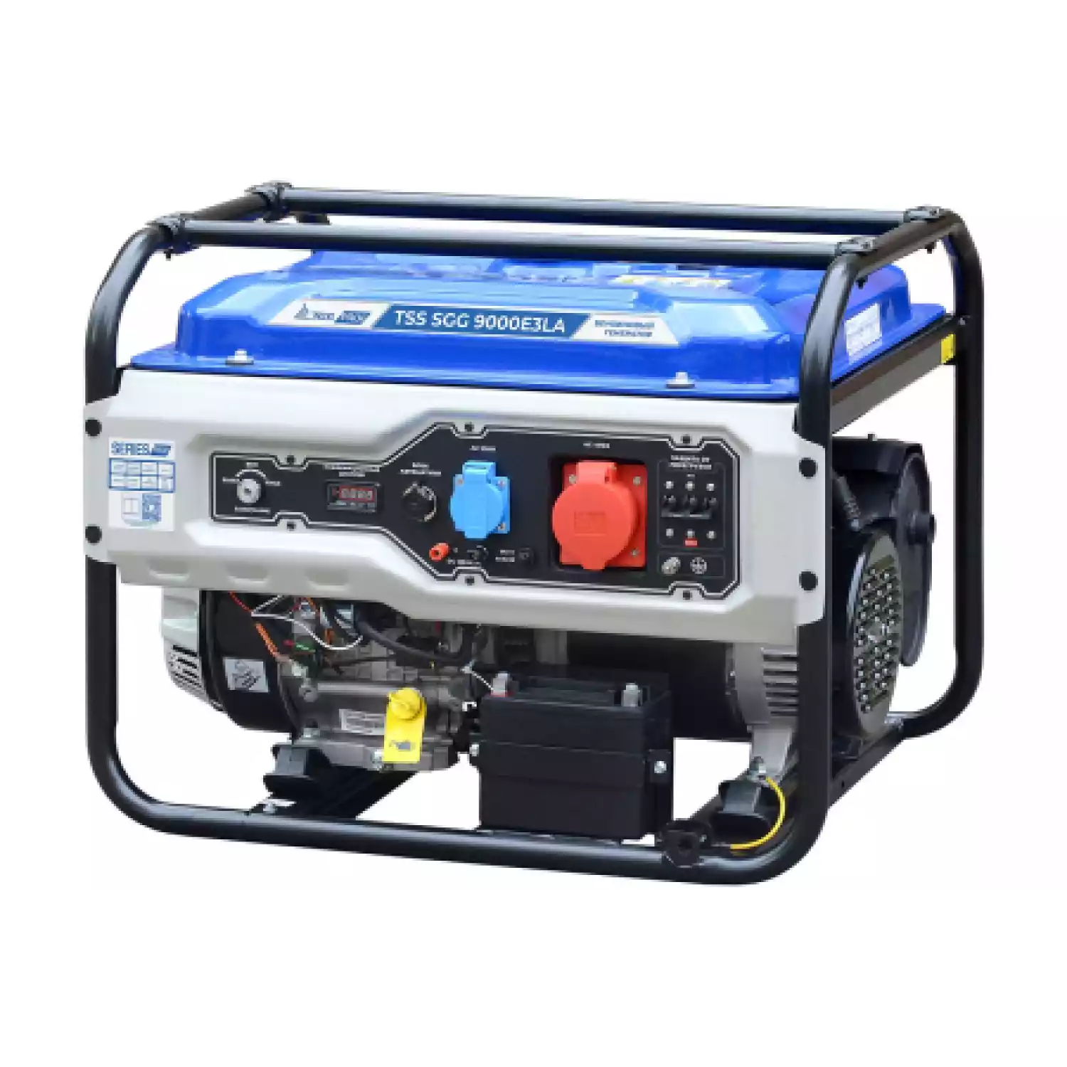 Бензиновый генератор ТСС SGG 9000E3LA, трехфазный с электростартером, 8 кВт, 230/400В - 1