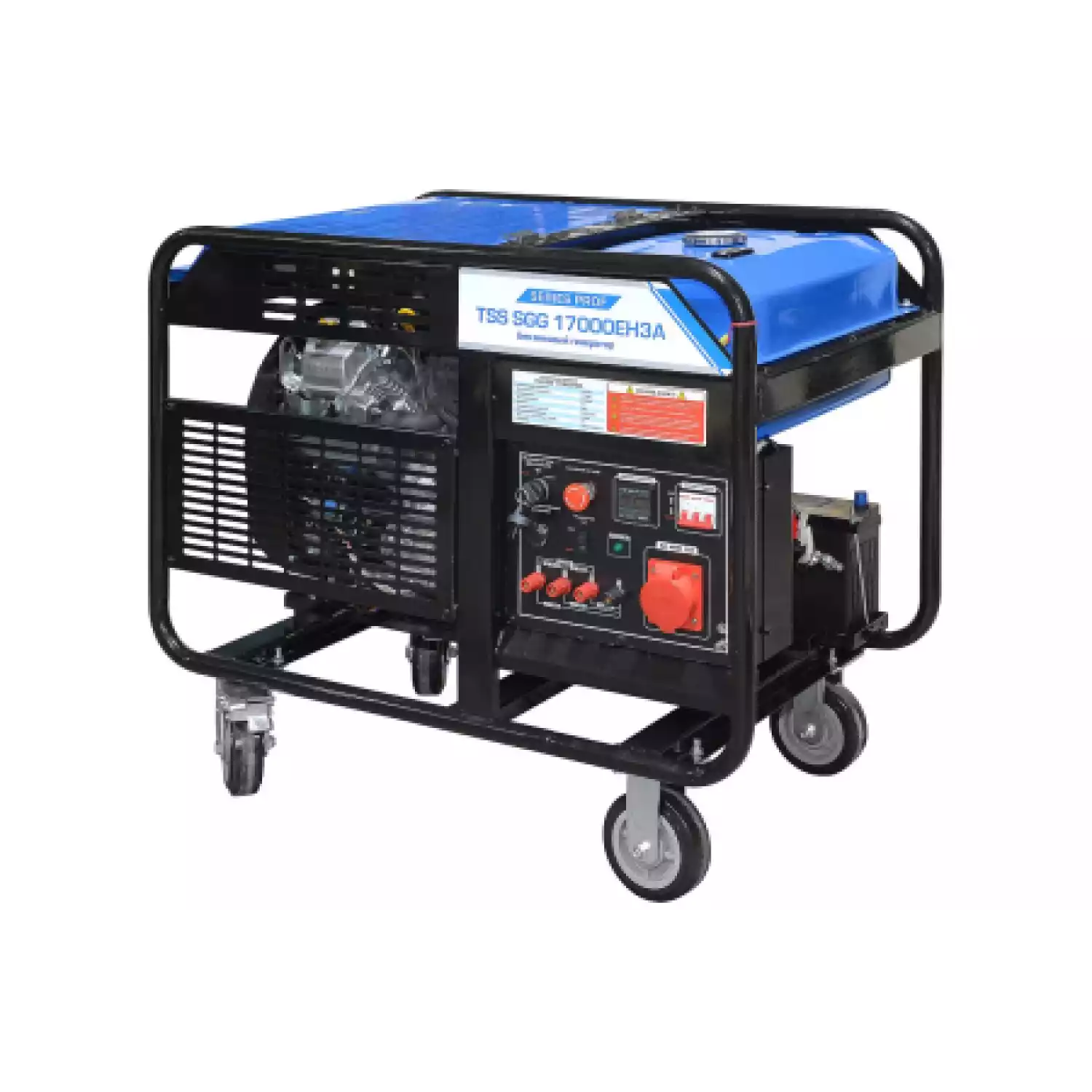 Генератор бензиновый трехфазный TSS SGG 18000 EH3A, трехфазный с электростартером, 17 кВт, 230/400В - 1
