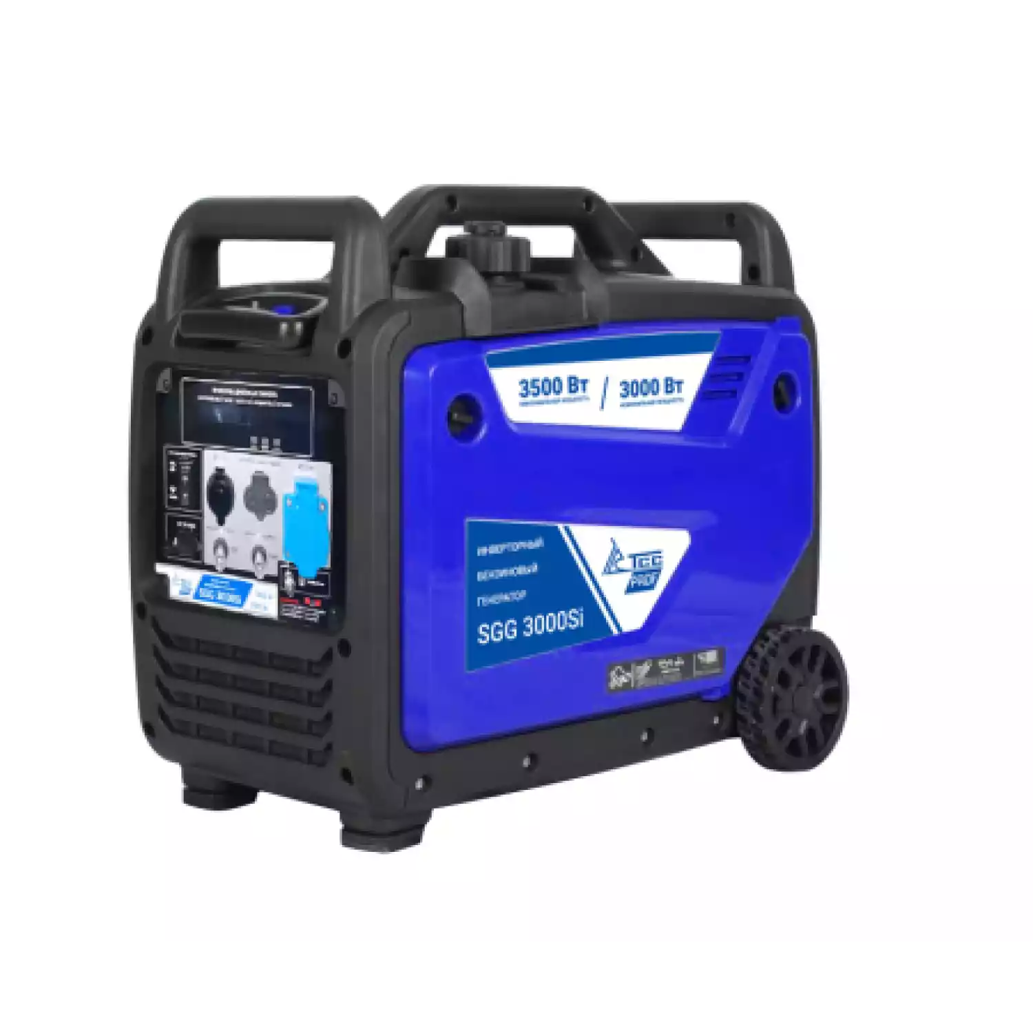 Бензиновый генератор инверторный TSS SGG 3000Si,с ручным запуском, 3 кВт, 230В - 1