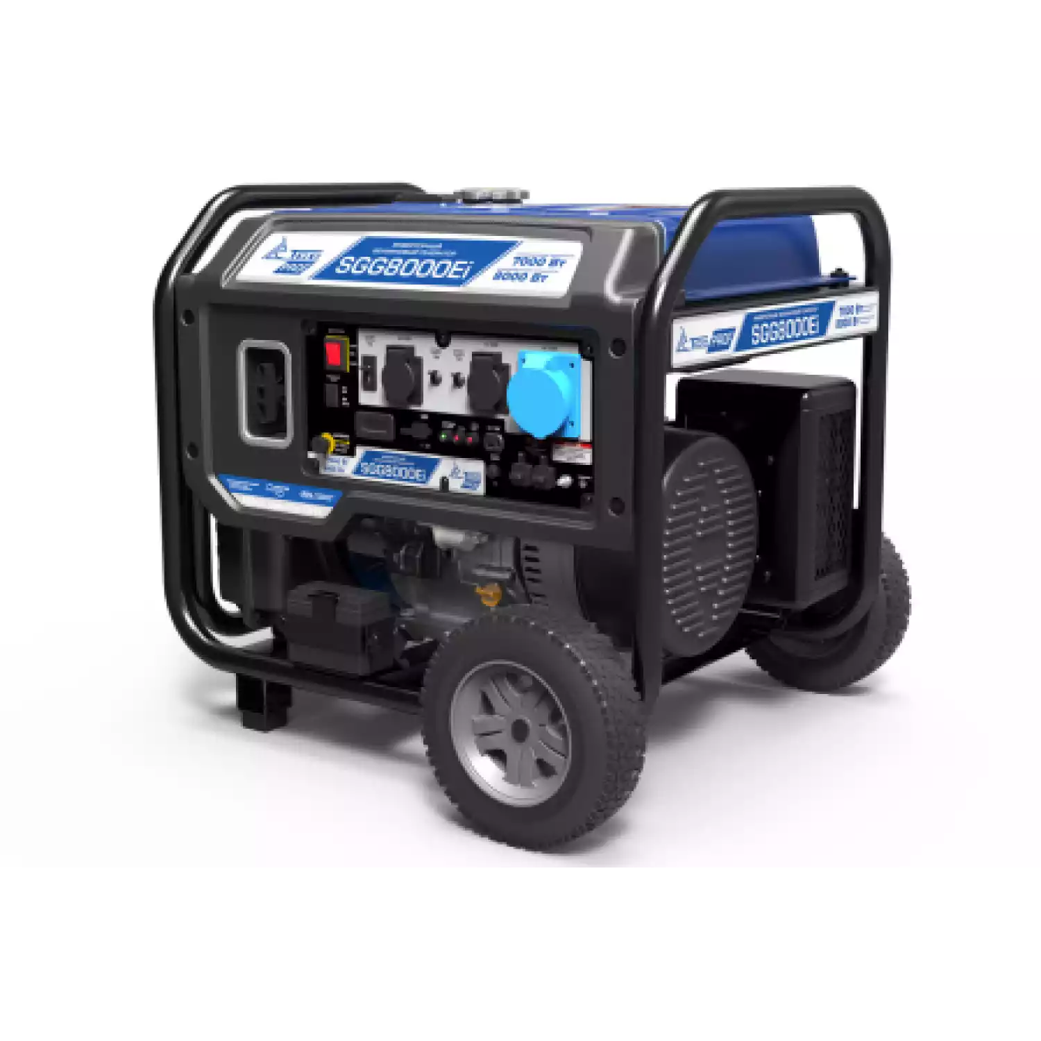 Бензиновый генератор инверторный ТСС SGG 8000Ei,с электростартером, 7 кВт, 230В - 1