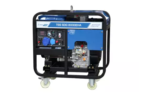 Дизельный генератор TSS SDG 8000 EHA,с электростартером, 7,5 кВт, 230В