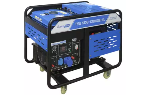 Дизельный генератор TSS SDG 12000 EHA,с электростартером, 11 кВт, 230В