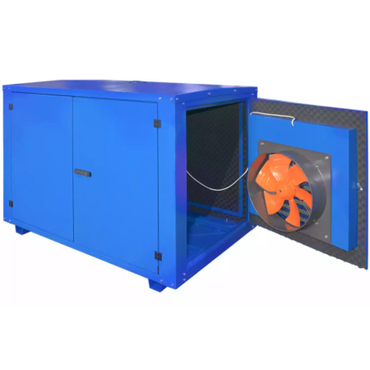 Кожух для портативных генераторов до 18 кВт, МК-3.1 (со сборкой, с установкой ДГУ ТСС) 032279 - 1