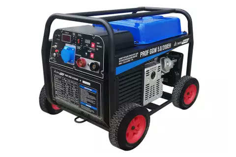 Бензиновый сварочный генератор ТСС PROF GGW 5.0/200EH (MMA/TIG/Cellulose)
