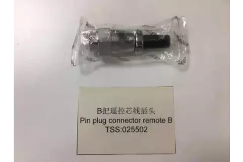 7 pin штекер пульта ДУ и механизма подачи проволоки 025502