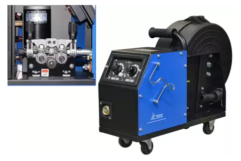 Закрытый подающий механизм ТСС, 4 ролика для PRO MIG/MMA-400/500F / wire feeder 021136