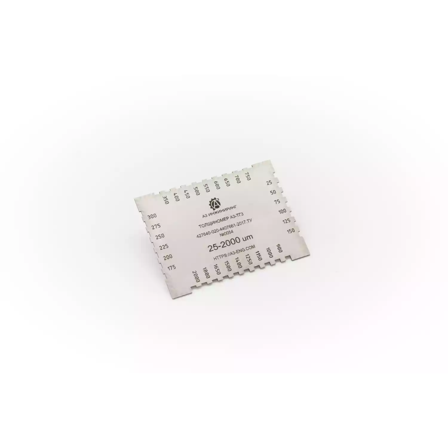 Гребенка для измерения толщины мокрого слоя А3-ТГ3 - 2