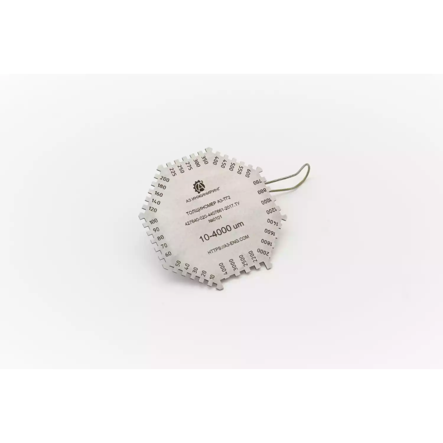 Гребенка для измерения толщины мокрого слоя А3-ТГ2 - 1