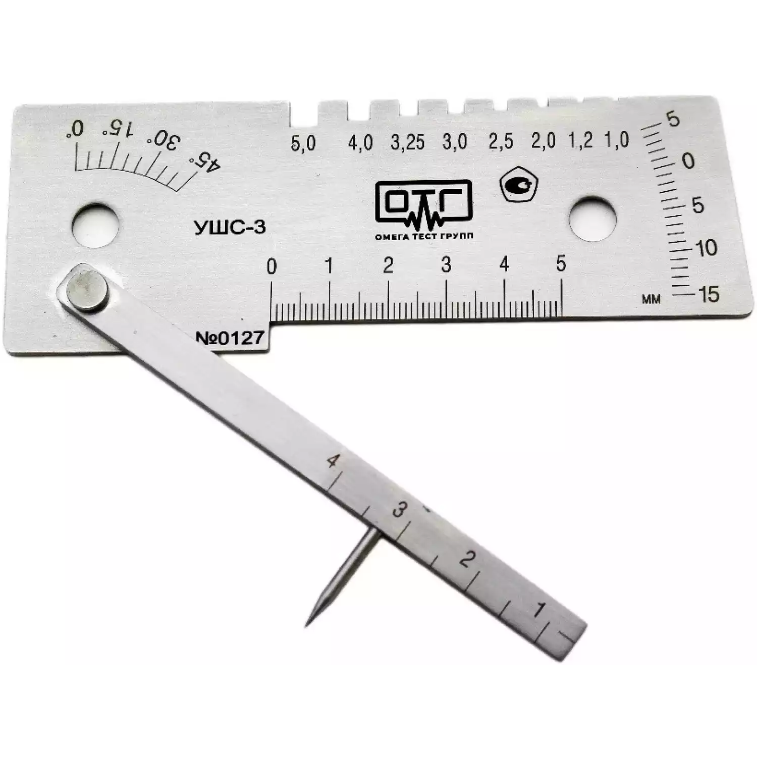 Универсальный шаблон сварщика УШС-3(ОТГ) с Поверкой - 1