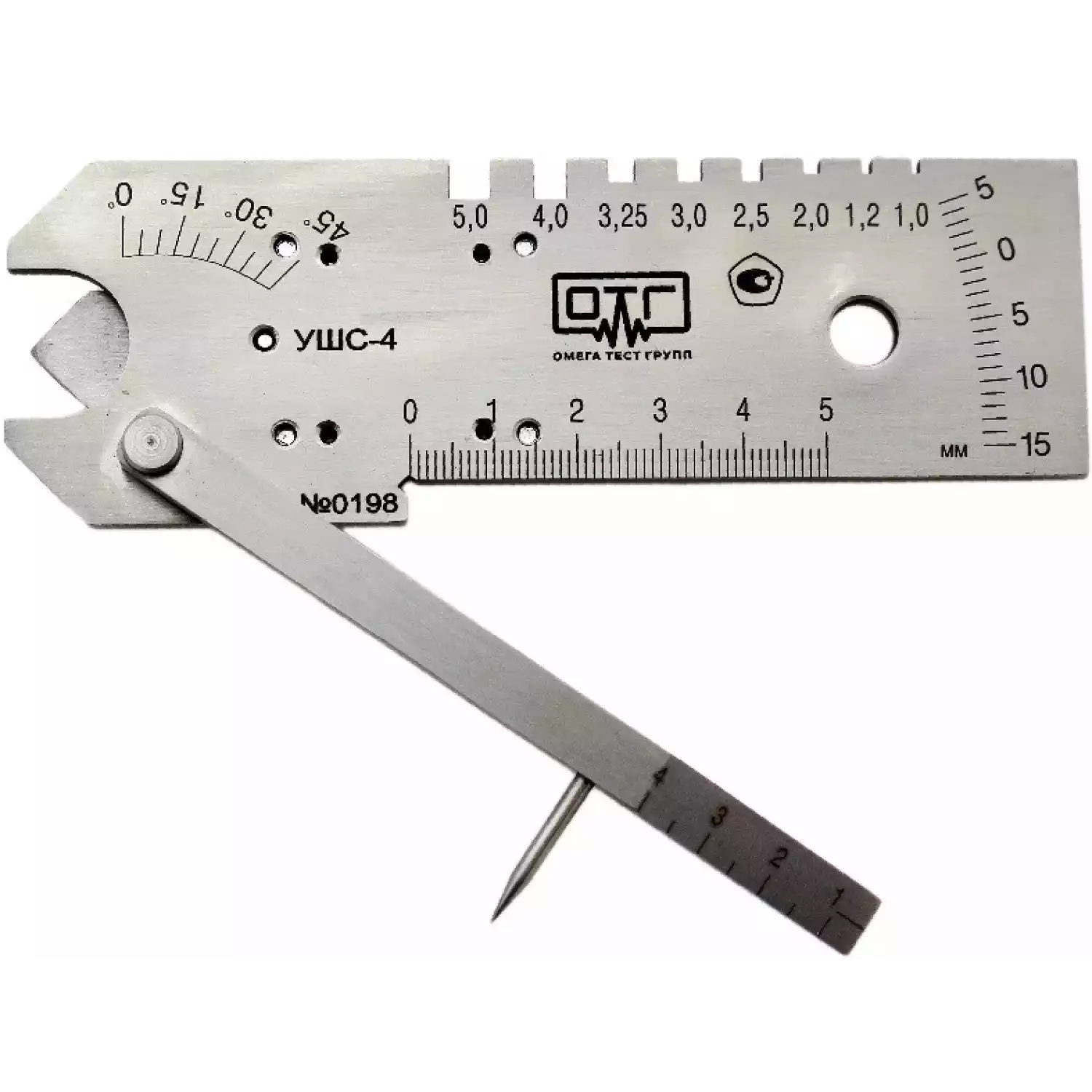 Универсальный шаблон сварщика УШС-4(ОТГ) с поверкой - 1