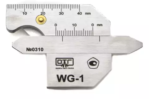 Универсальный шаблон сварщика WG1(ОТГ) с поверкой