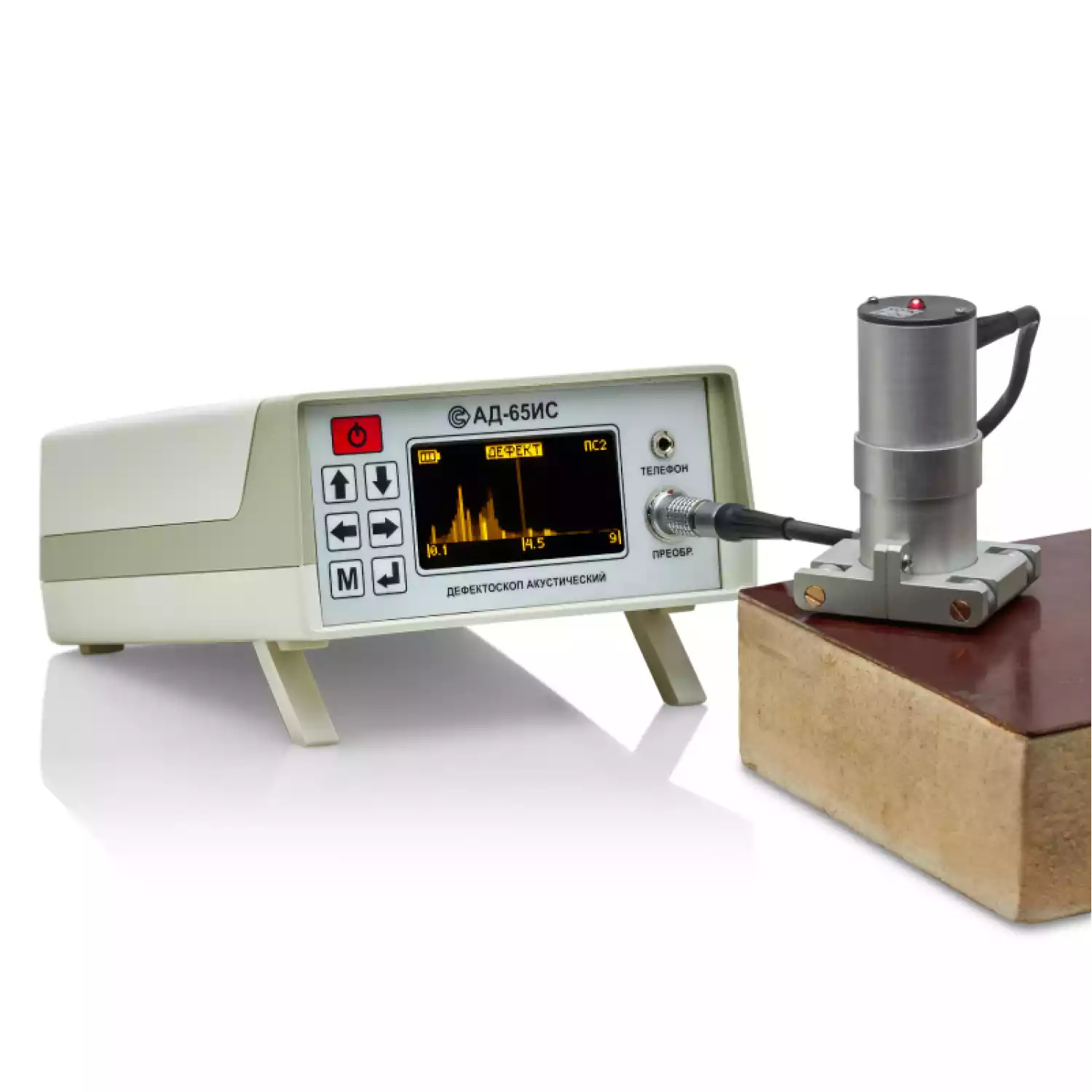 АКУСТИЧЕСКИЙ ДЕФЕКТОСКОП АД-65ИС - 2