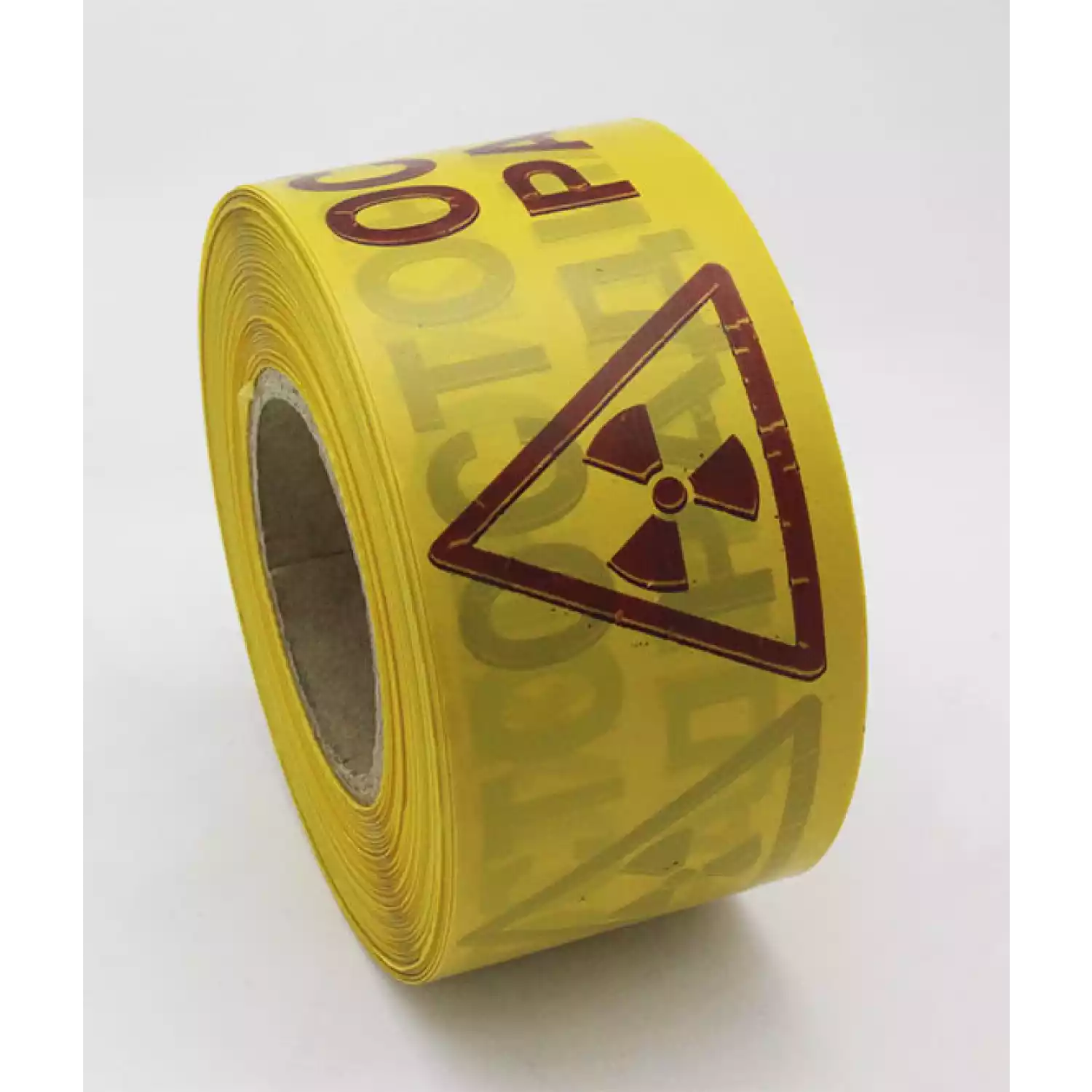 Лента сигнальная "Осторожно Радиация" - 2