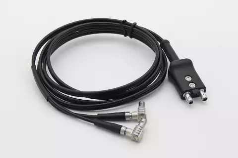 Кабель для подключения УЗ ПЭП DA-231 - 2Lemo 00 (Угловой)