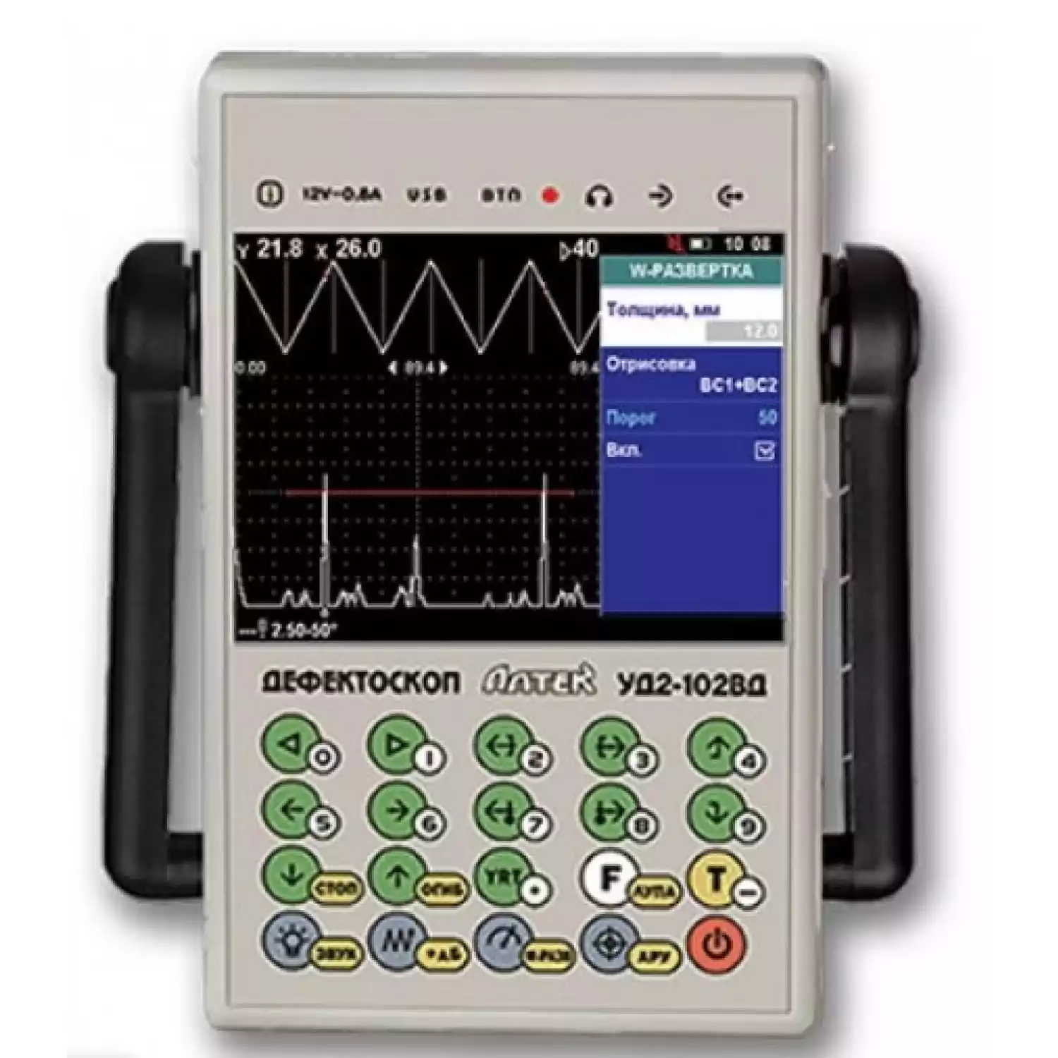 Ультразвуковой дефектоскоп УД2-102ВД "PELENG" - 5