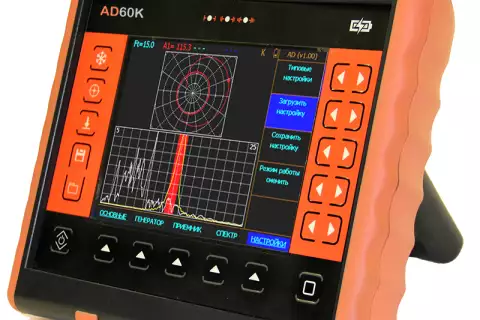 Акустический импедансный дефектоскоп АД-60К