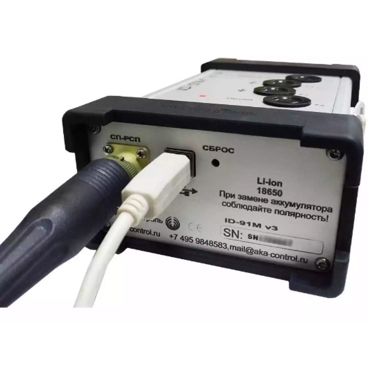 Акустический импедансный дефектоскоп ИД-91М - 2