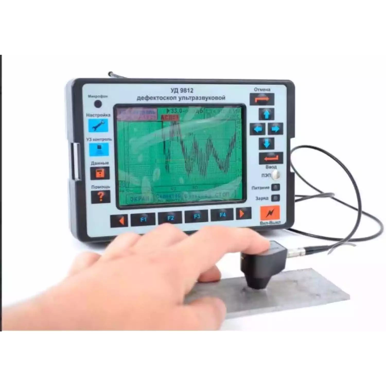 Ультразвуковой дефектоскоп УД9812 "Уралец" Железнодорожный - 4