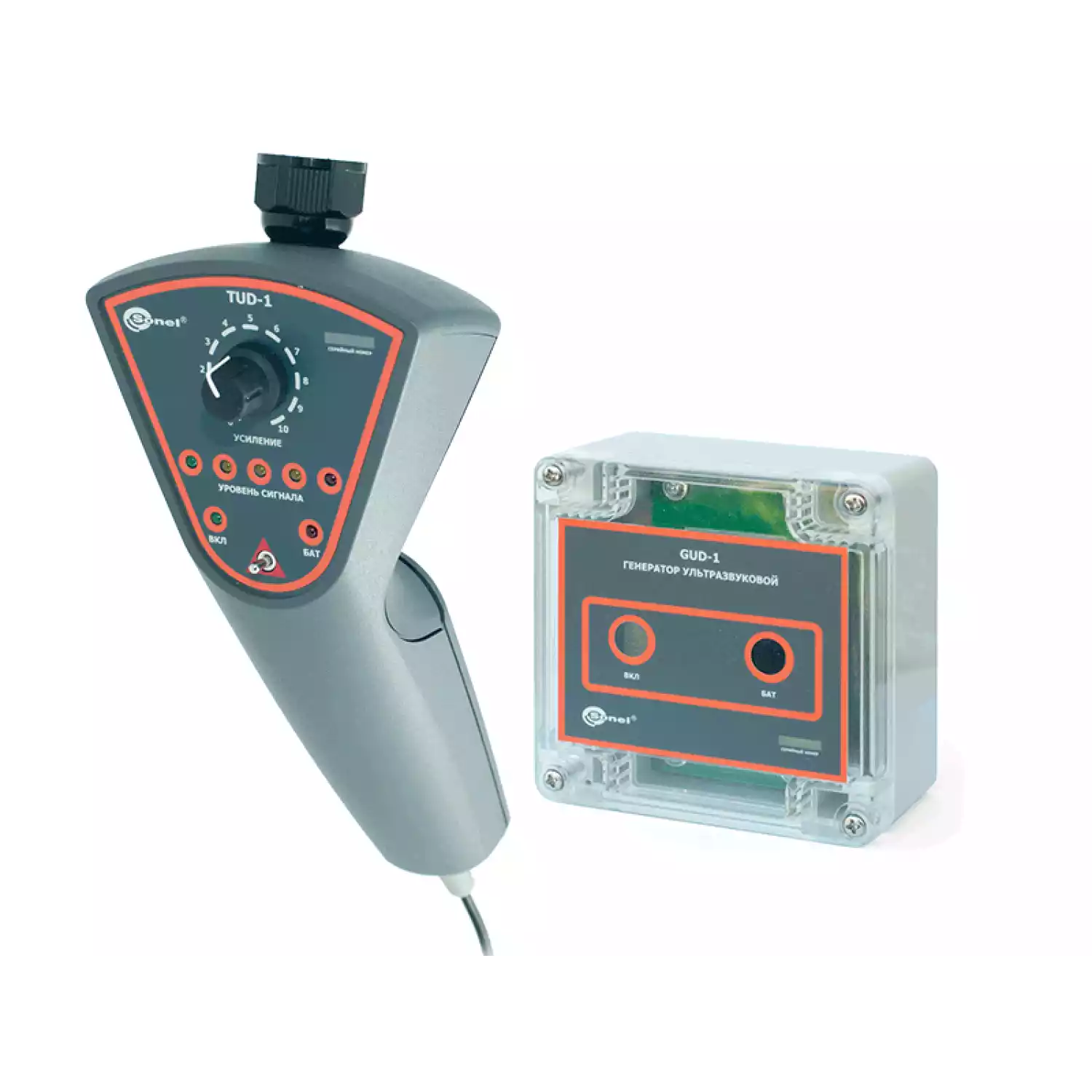 TG-1 Ультразвуковой комплект для контроля герметичности транспортных средств, резервуаров и трубопроводов - 1