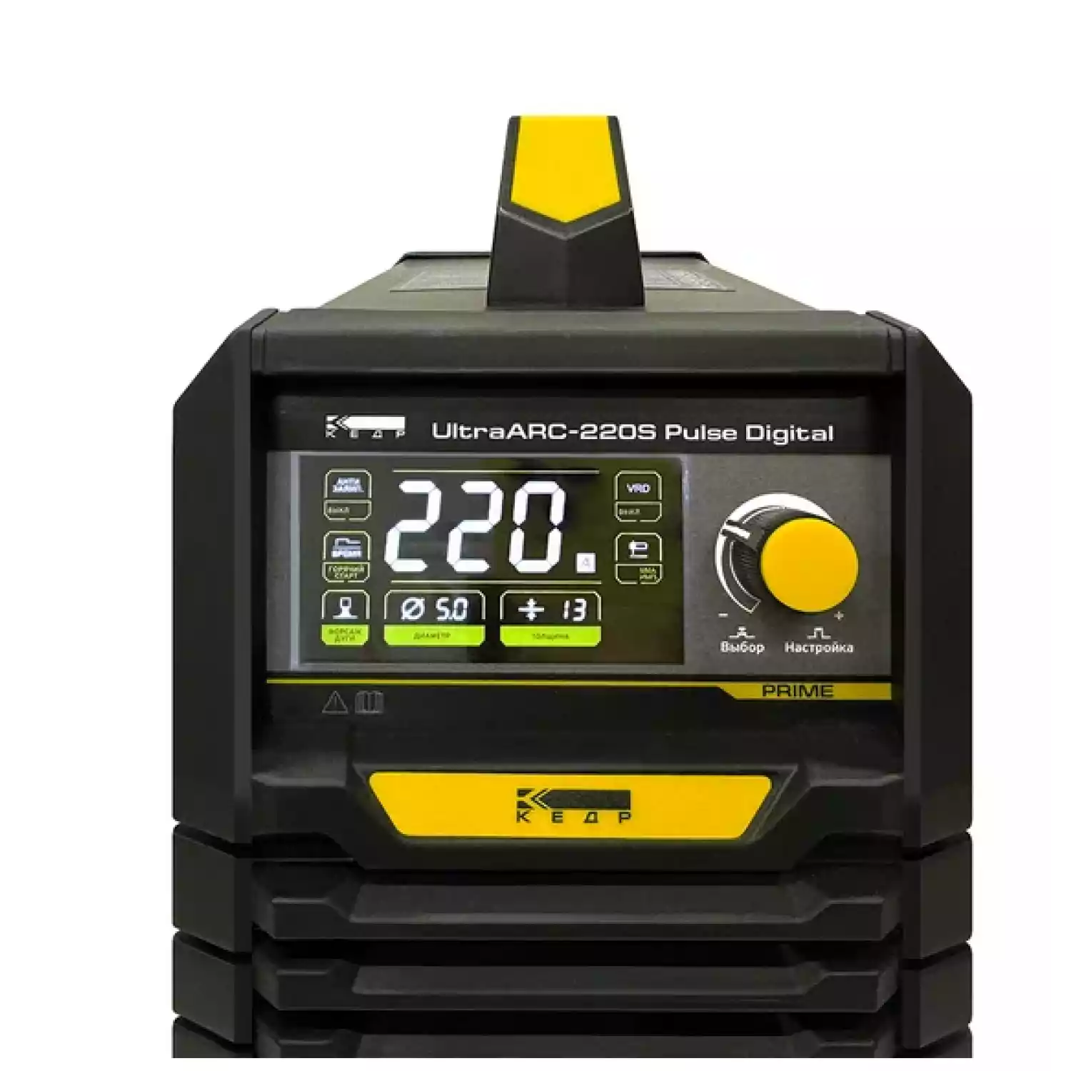 Аппарат инверторный КЕДР ULTRAARC-220S PULSE DIGITAL (230В, 20-200А) - 3