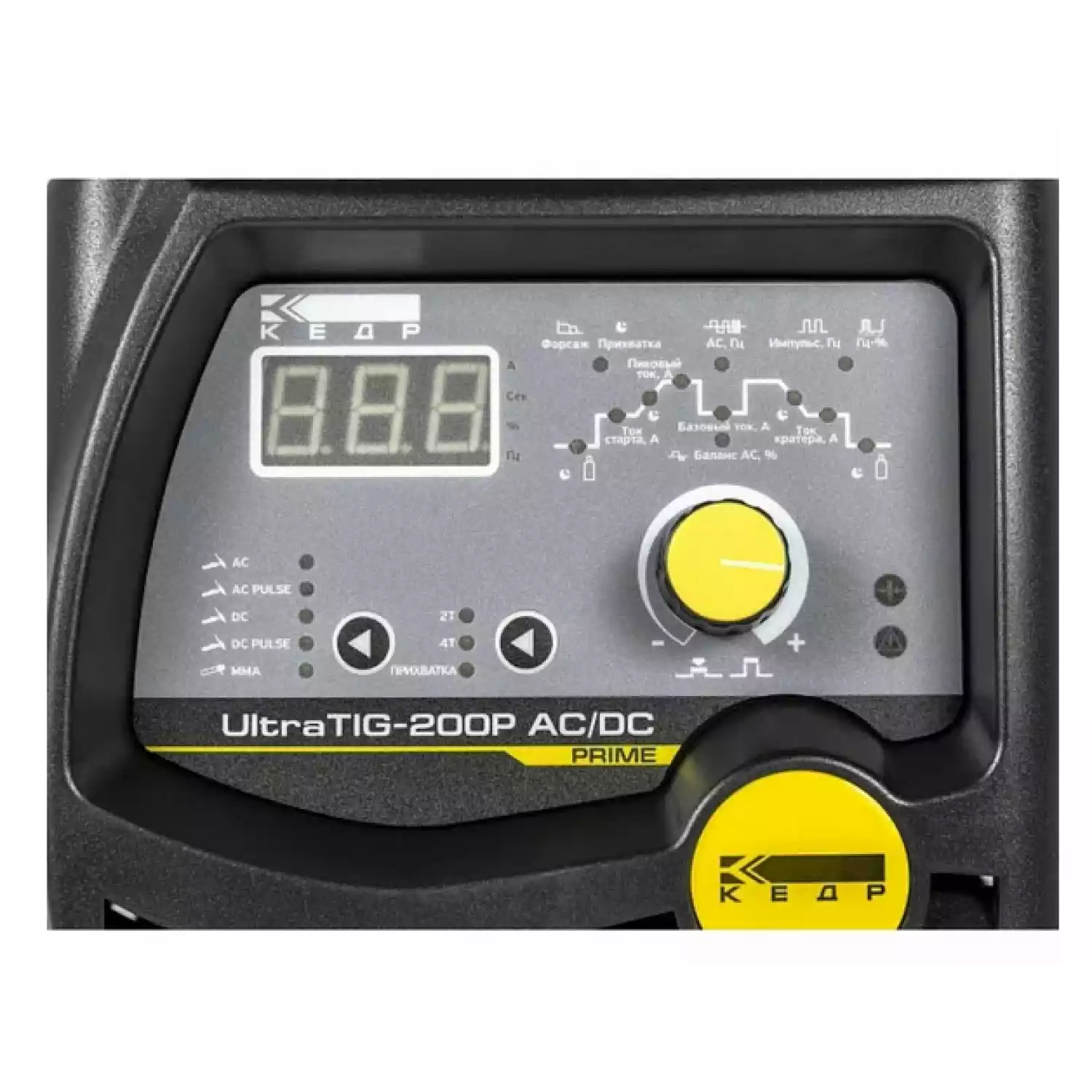 Установка аргонодуговой сварки КЕДР ULTRATIG-200P AC/DC (220В, 10-200А) - 3