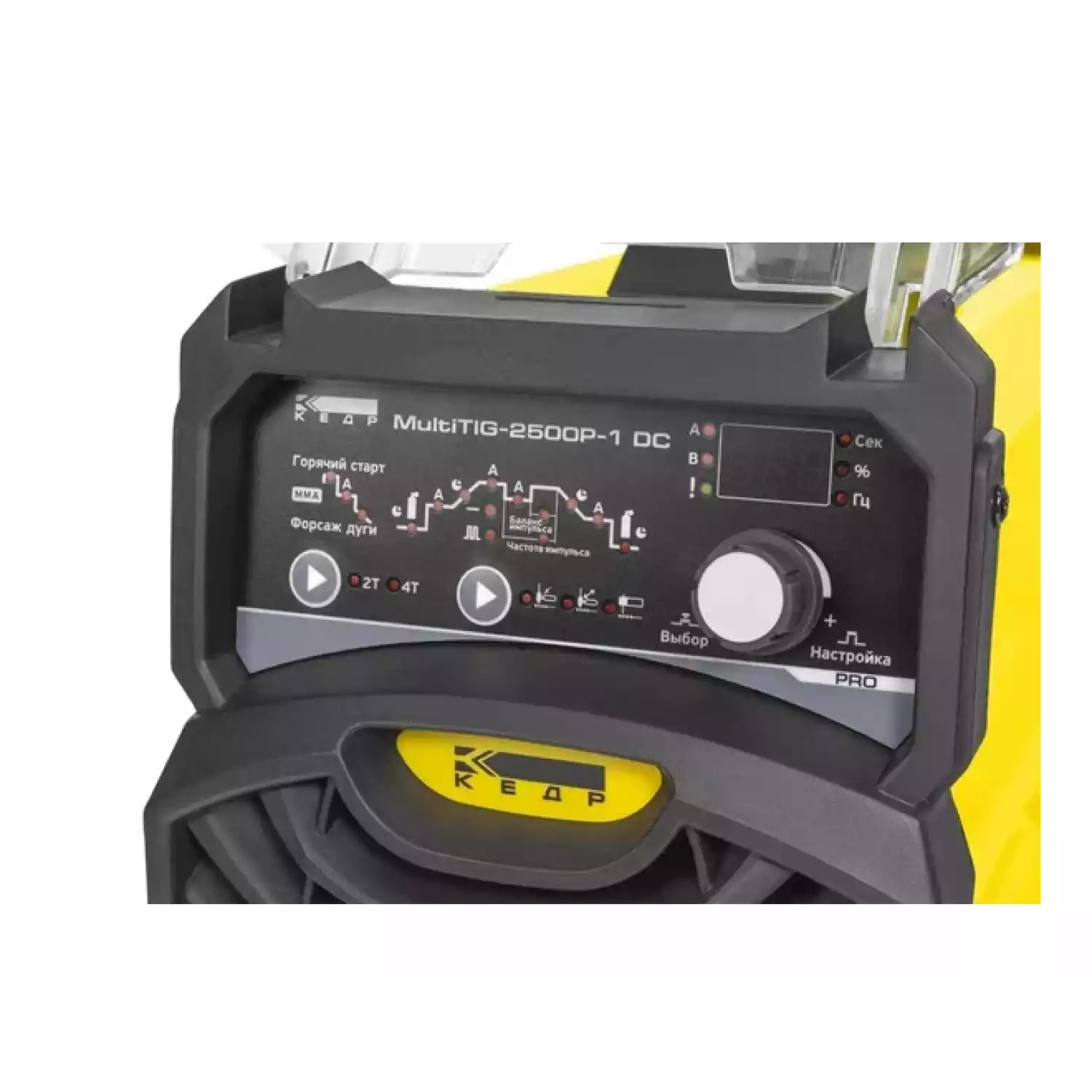 Установка аргонодуговой сварки КЕДР MULTITIG-2500P-1 DC (220В, 5-250А, без горелки) - 4