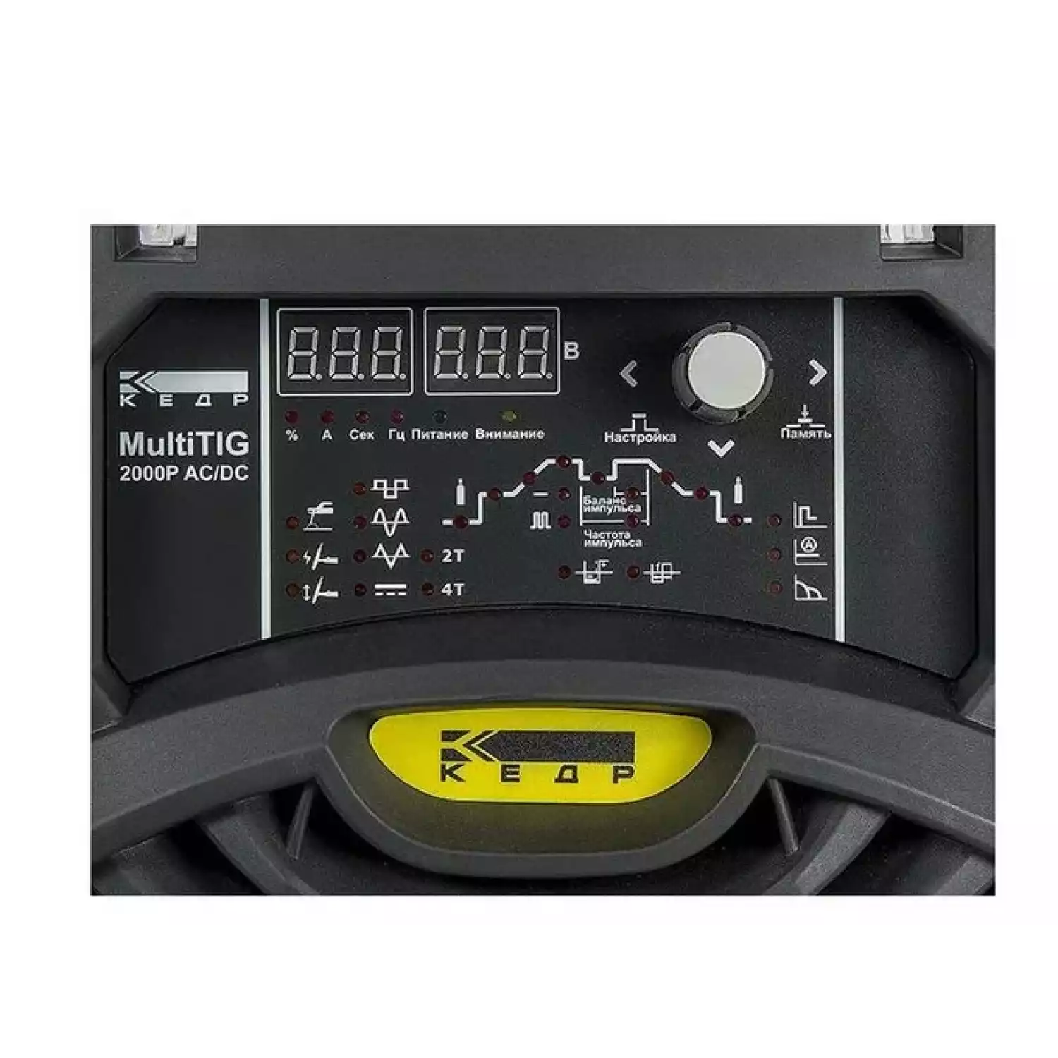 Установка аргонодуговой сварки КЕДР MULTITIG-2000P AC/DC (220В, 5-200А, с горелкой) - 3