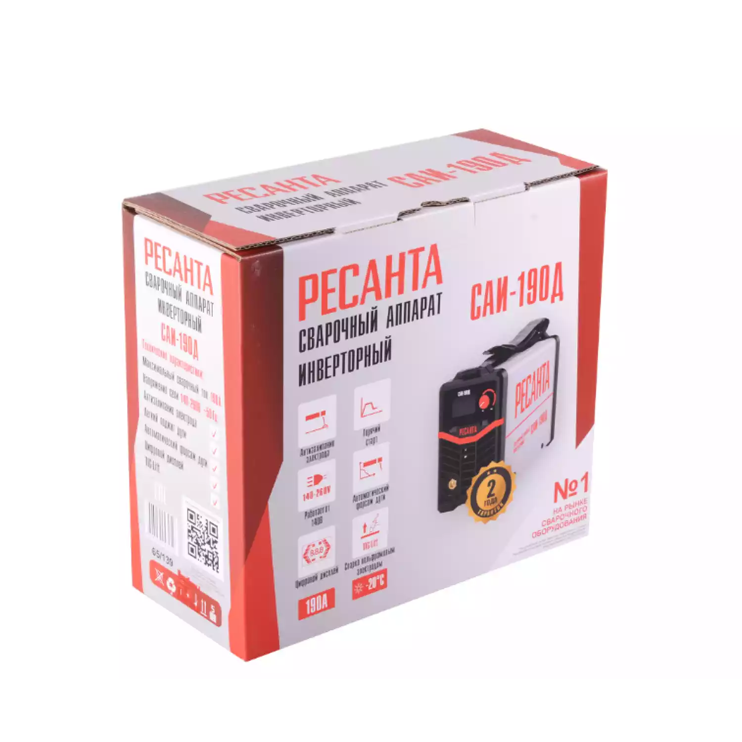 Сварочный аппарат инверторный Ресанта САИ-190Д - 8