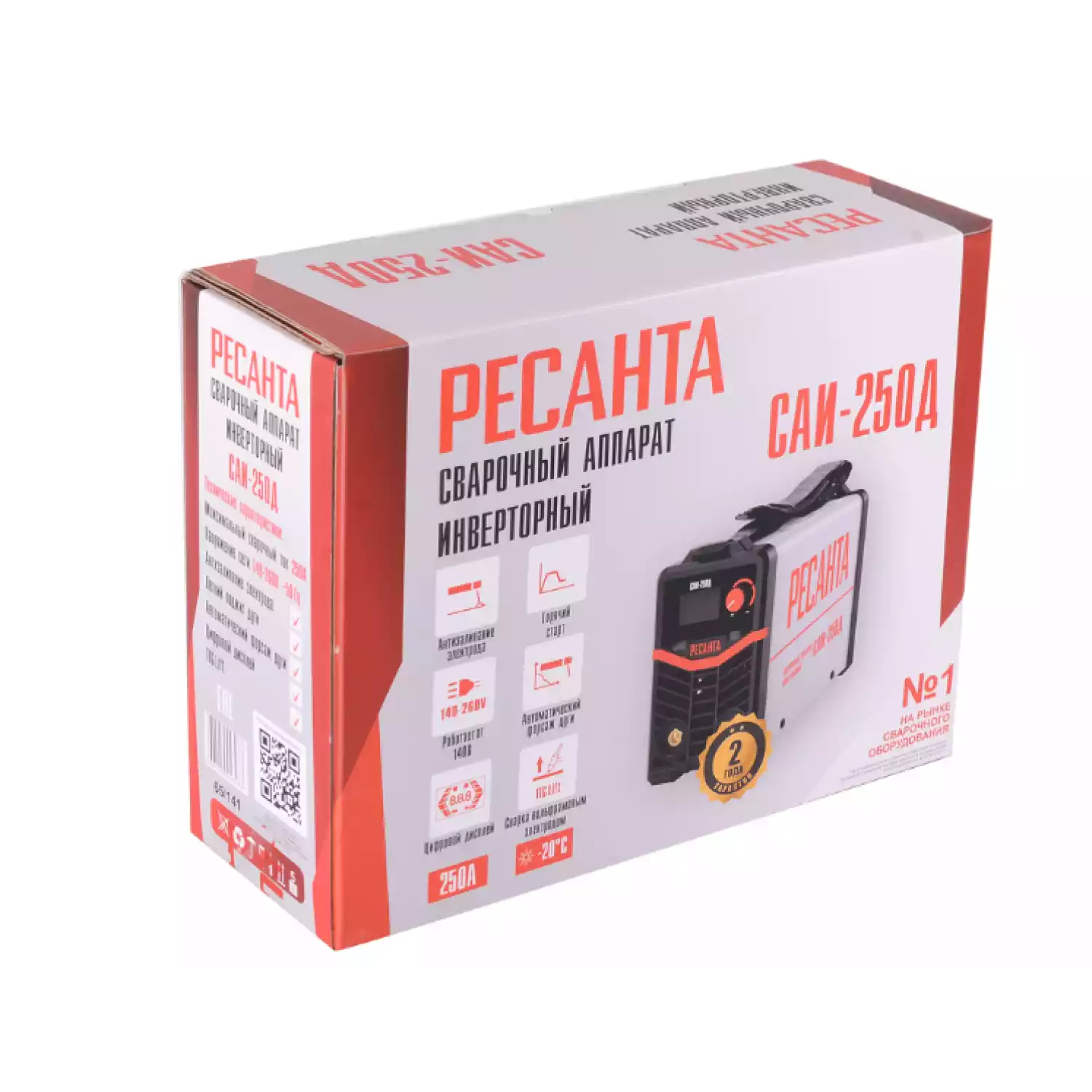 Сварочный аппарат инверторный Ресанта САИ-250Д - 8