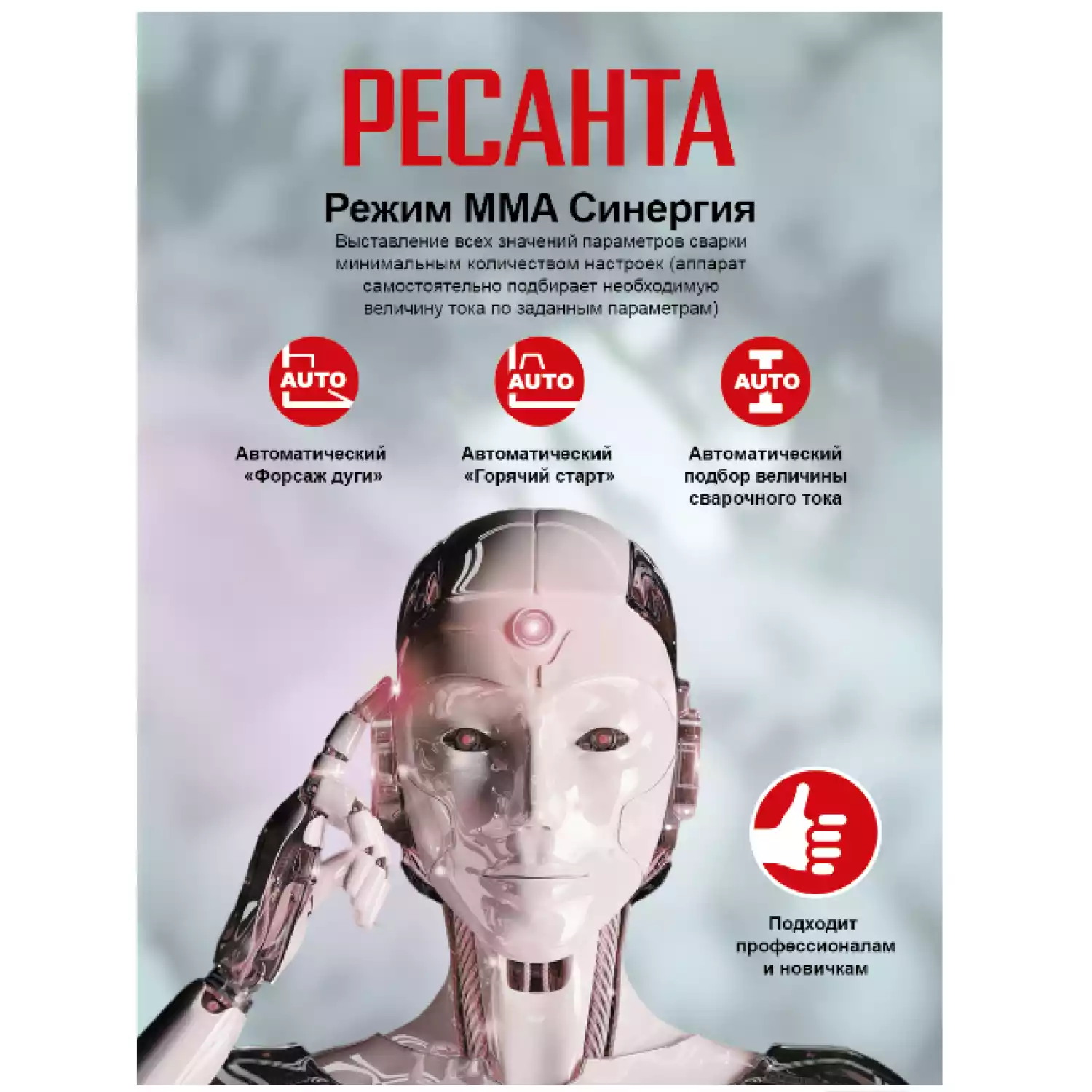 Сварочный аппарат инверторный Ресанта САИ-160Т LUX - 11