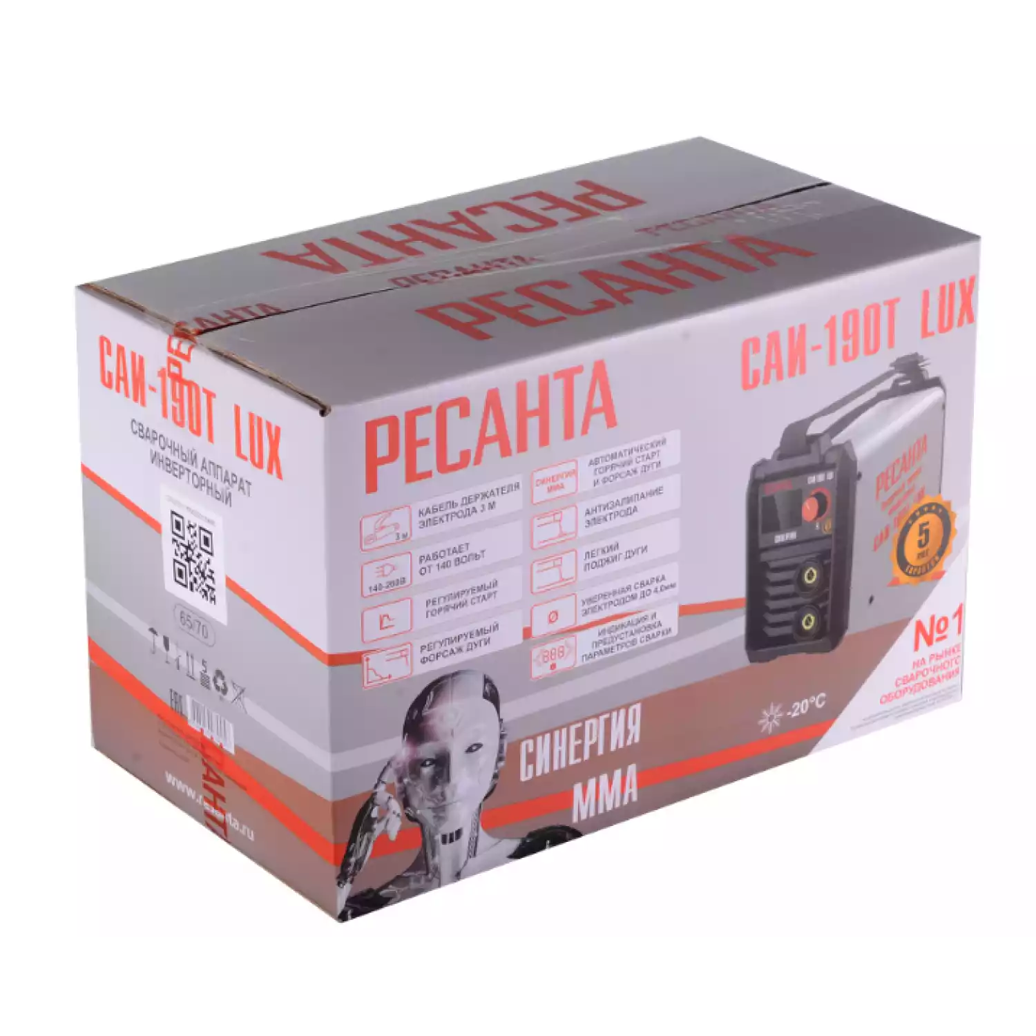 Сварочный аппарат инверторный Ресанта САИ-190Т LUX - 7