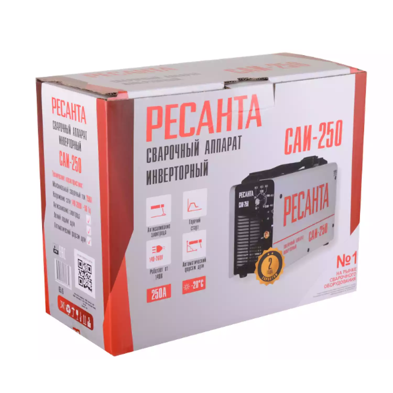 Сварочный аппарат инверторный Ресанта САИ 250 - 9