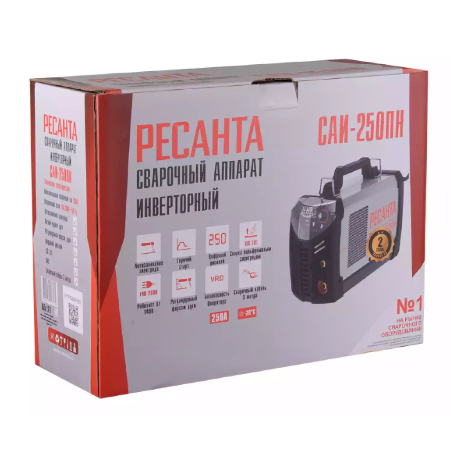 Сварочный аппарат инверторный Ресанта САИ 250 ПН - 9