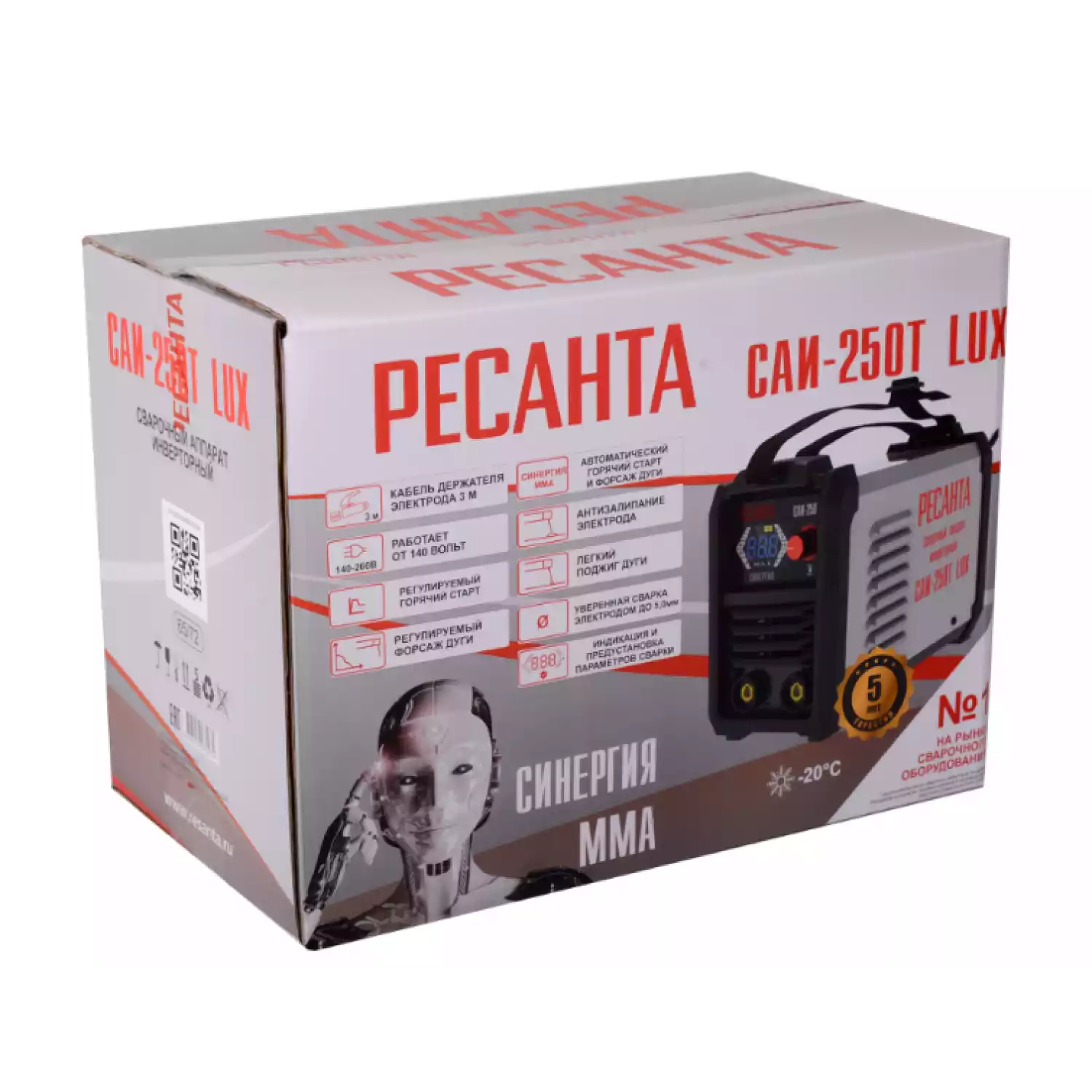 Сварочный аппарат инверторный Ресанта САИ-250Т LUX - 8