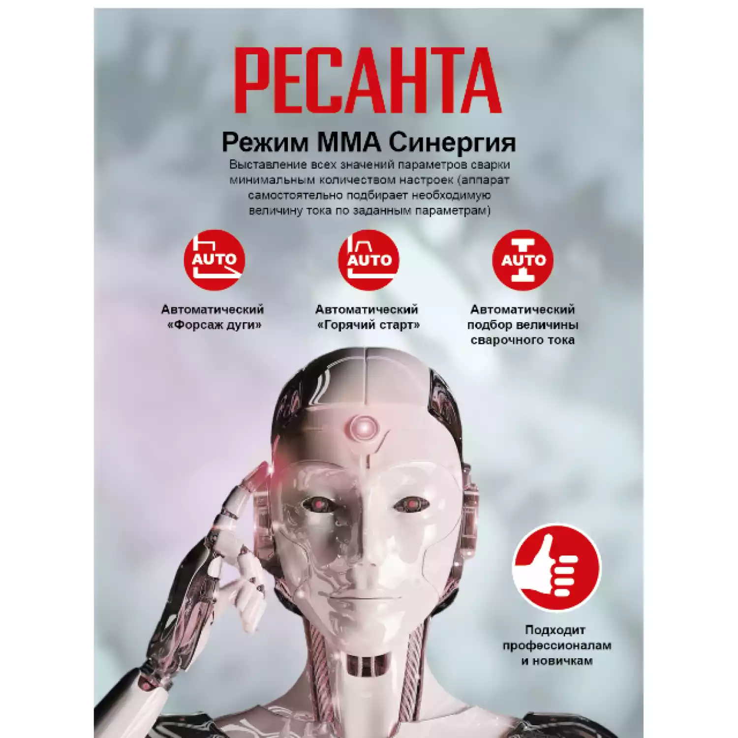 Сварочный аппарат инверторный Ресанта САИ-250Т LUX - 11