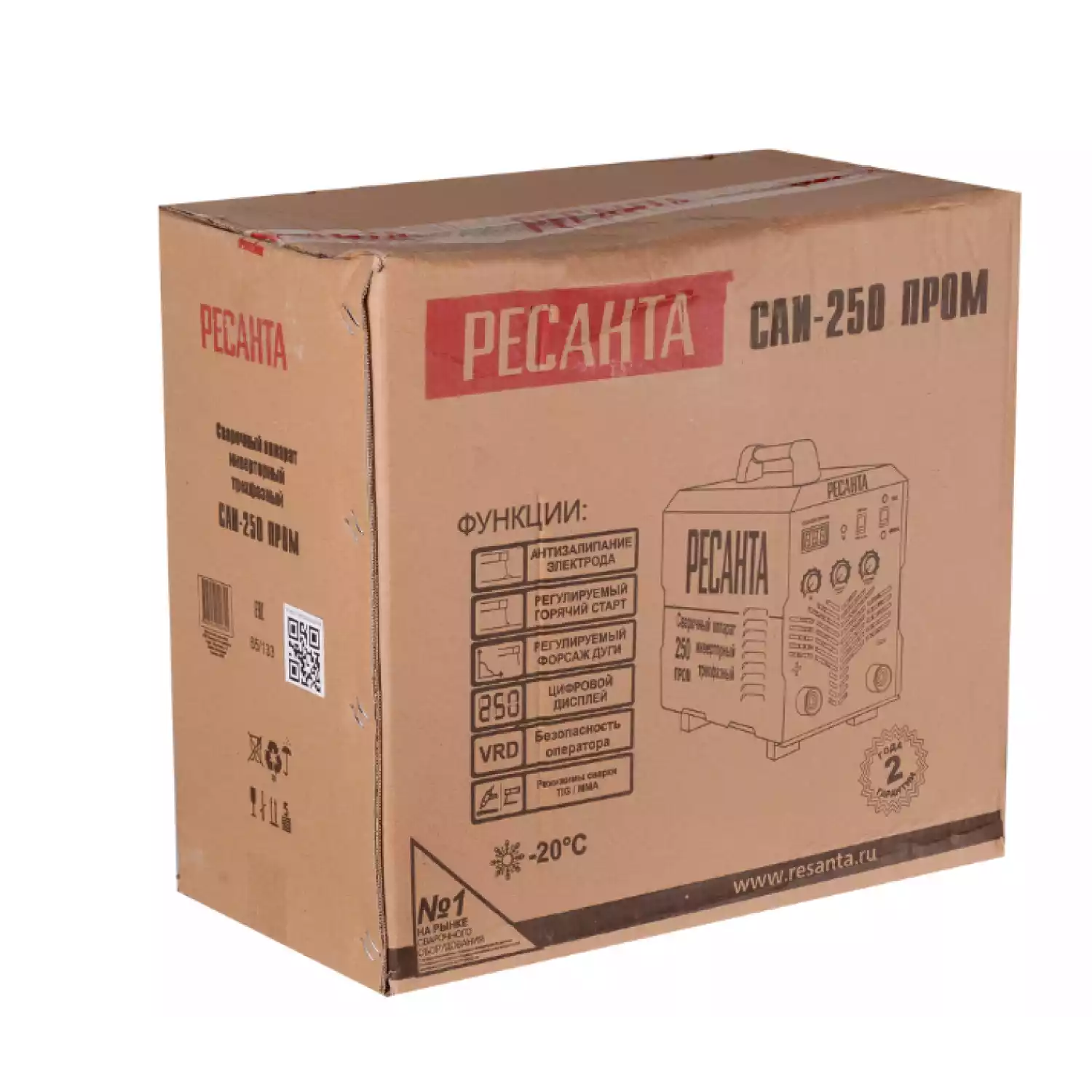 Сварочный аппарат инверторный Ресанта САИ-250 ПРОМ - 9