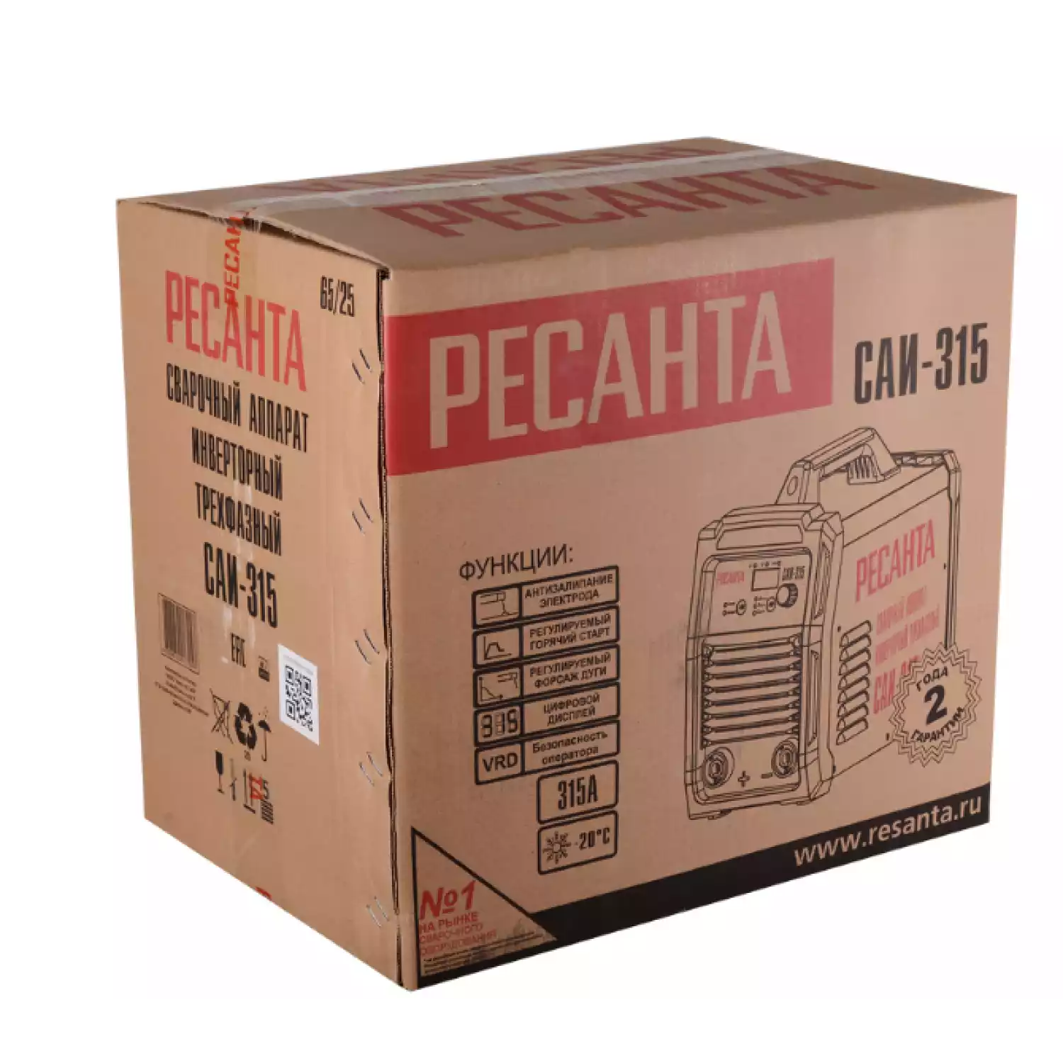 Сварочный аппарат инверторный Ресанта САИ 315 3ф - 9