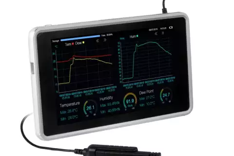 Влагомер относительной влажности PCE-HT 300 с дисплеем 7