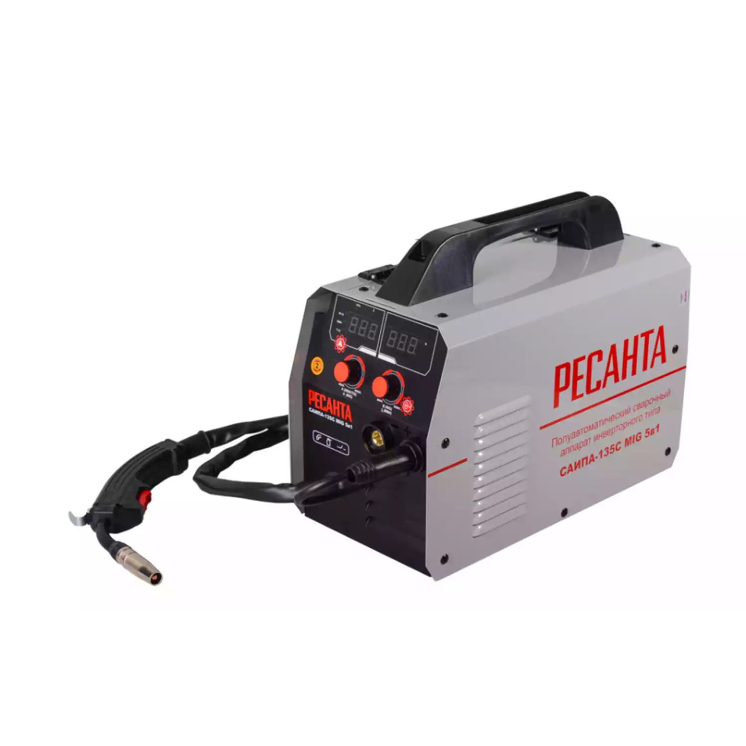 Сварочный полуавтомат САИПА-135С MIG 5в1 Ресанта - 1