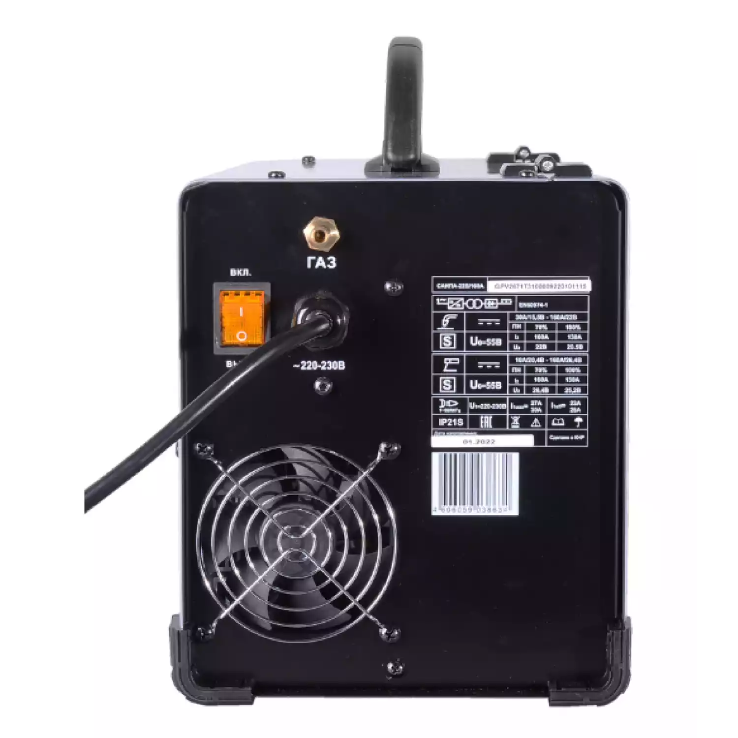 Сварочный полуавтомат Ресанта САИПА-22В/160А (MIG/MAG) - 6